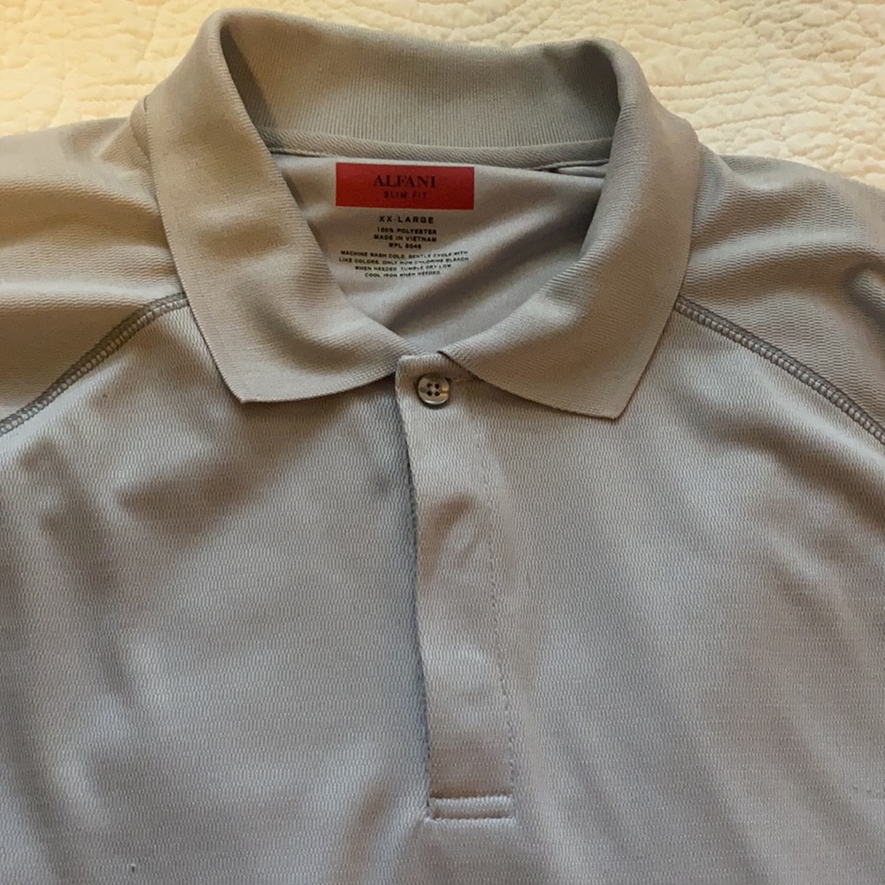 🔥ALFANI - XXL - Slim Fit - 3 button Polo